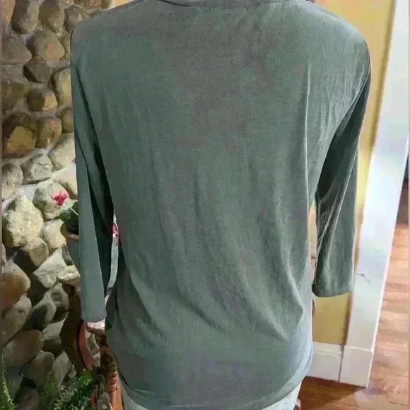 Green Envelope Los Angeles Women's Top Size L - Picture 5 of 10